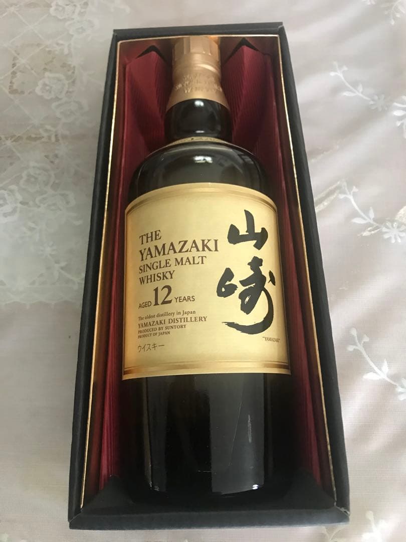 サントリー 山崎12年 700ml ギフトパッケージ　化粧箱、栞付