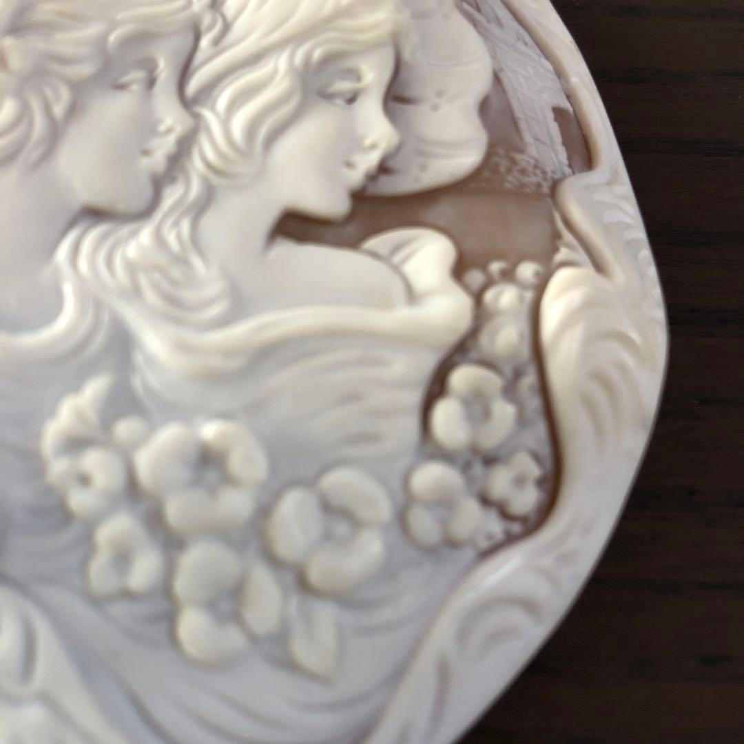 カメオルースブローチ　アンティーク