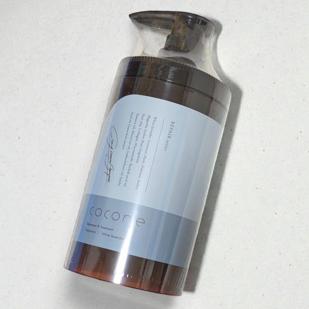 【cocone】クレイクリームシャンプー 本体＋詰替 オーガニック ダメージケア