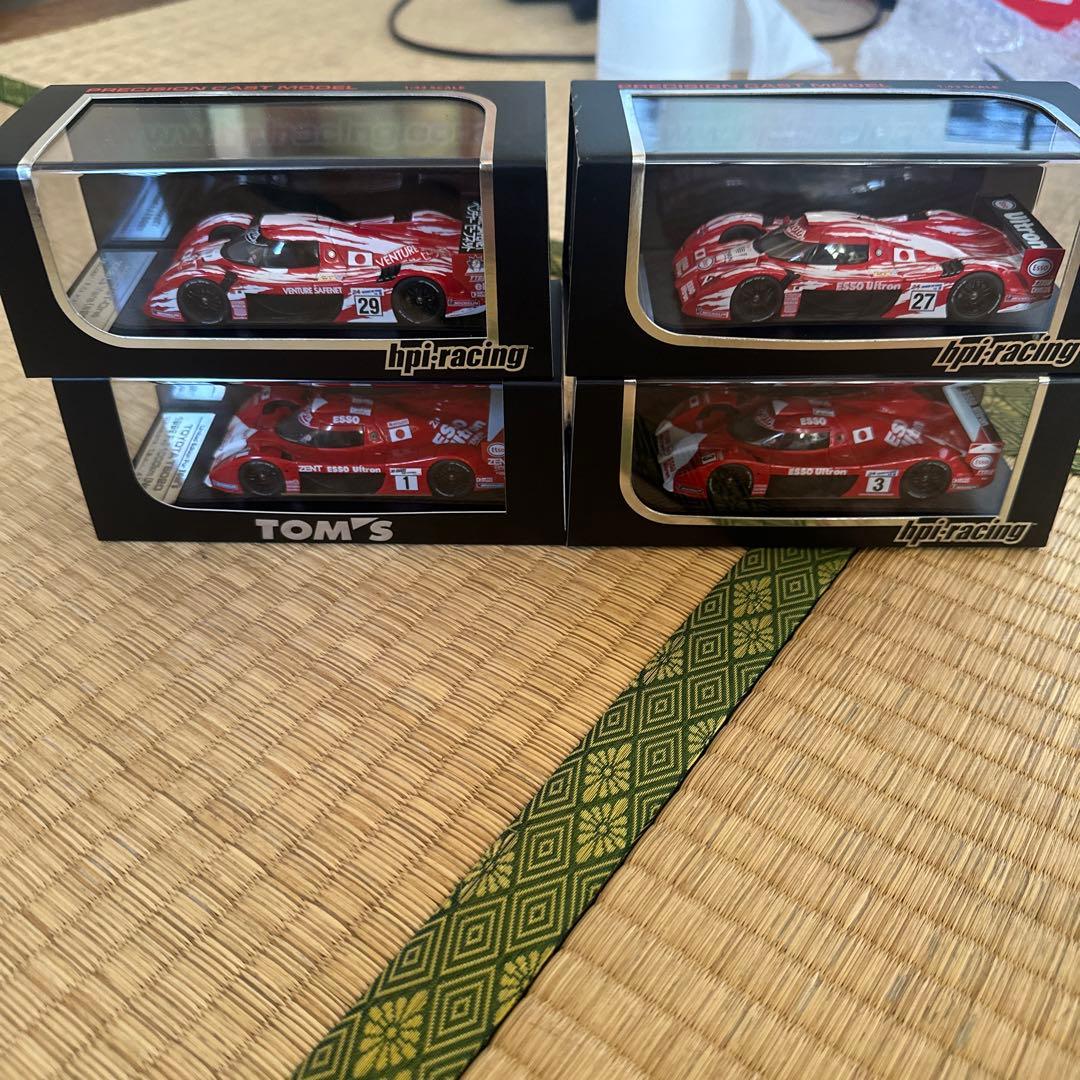hpiトヨタGT-OneTS020 1/43 4台セット 1998 LeMans