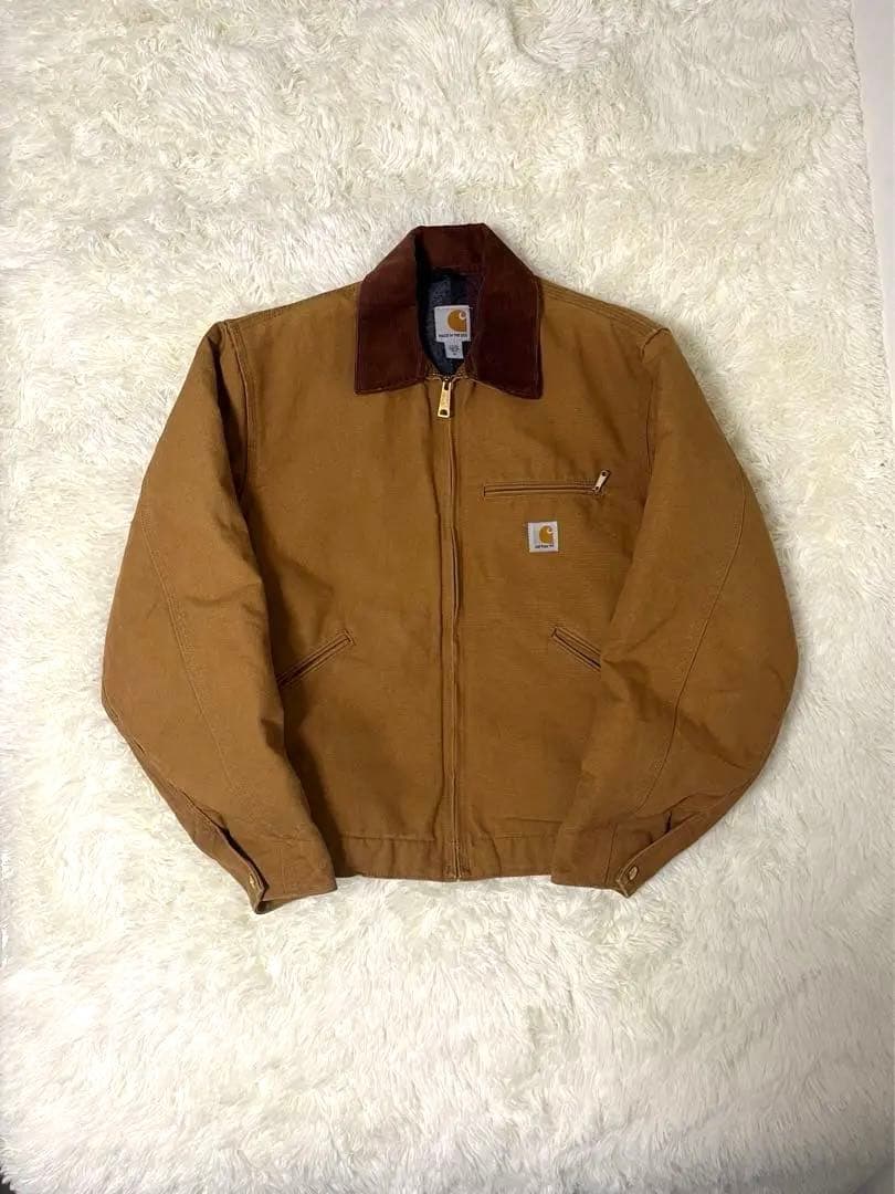 [極美品]Mサイズ　carhartt デトロイトジャケット USA製 カーハート