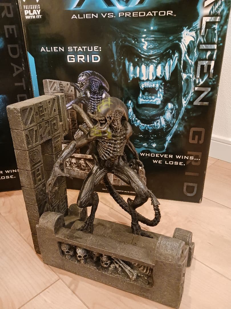 エイリアン対プレデター フィギュア Scar & Grid　希少‼️値下げ‼️
