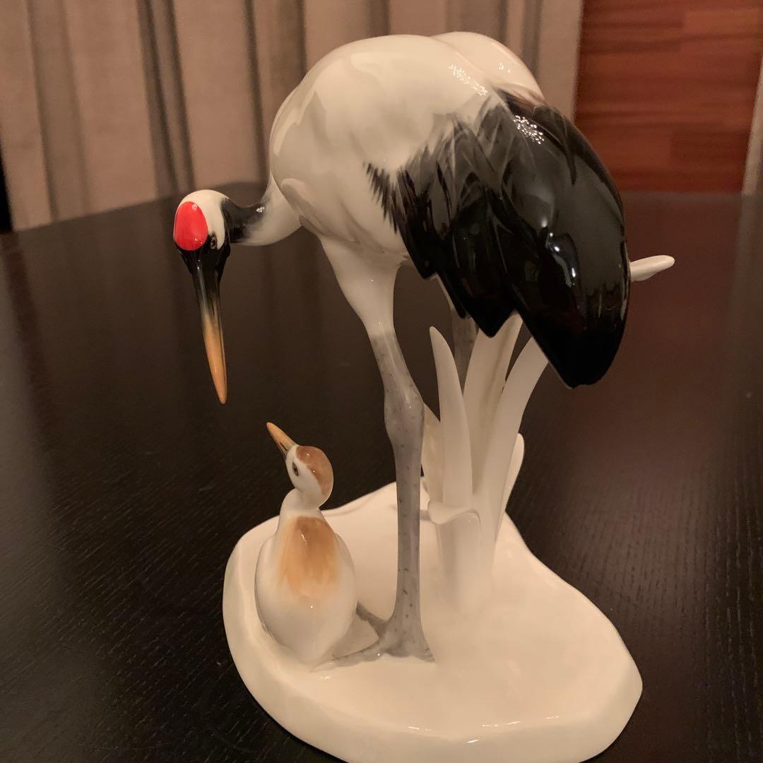 値下げ‼️【美品】ノリタケ　スタディオ　コレクション　ボーンチャイナ　鶴