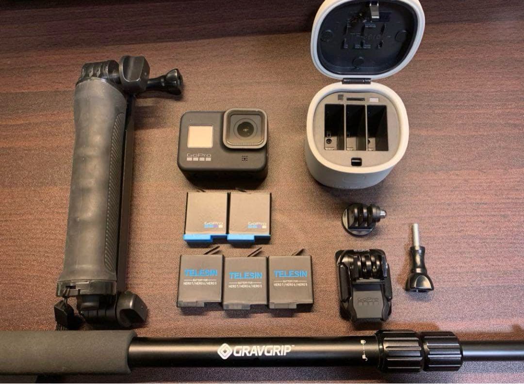 GoPro HERO8 BLACK アクセサリ付き