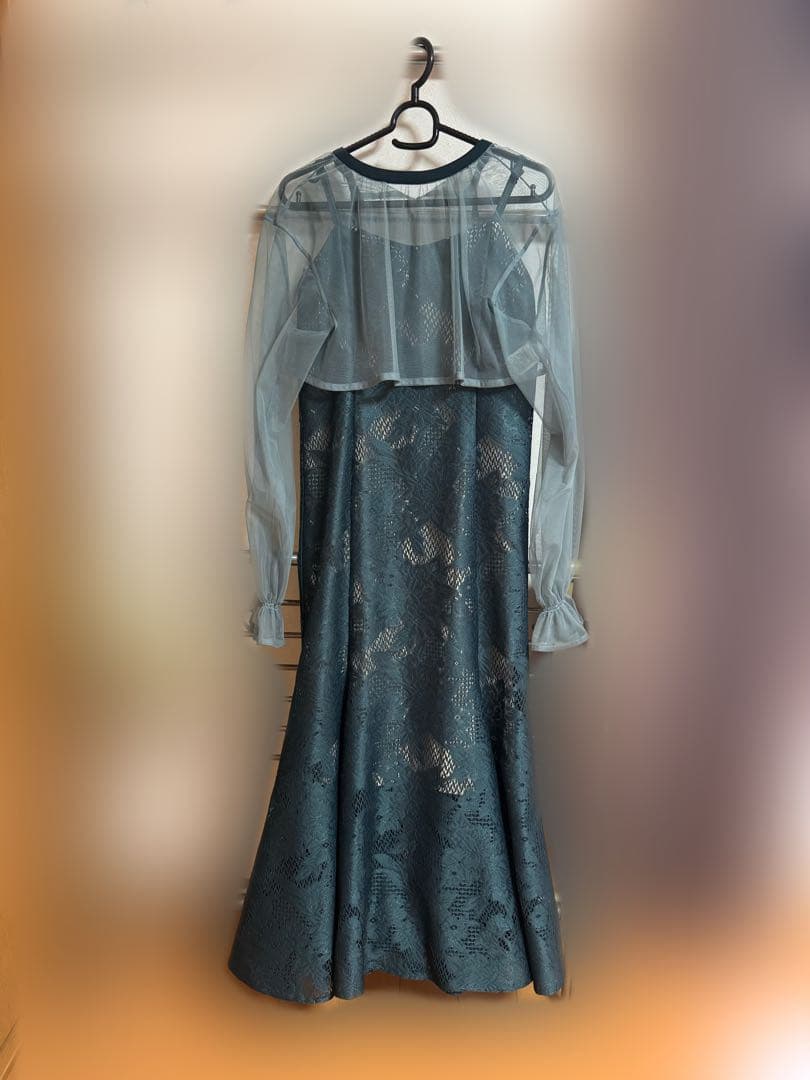 etoll. 3wayシフォンボレロ&レースキャミドレス