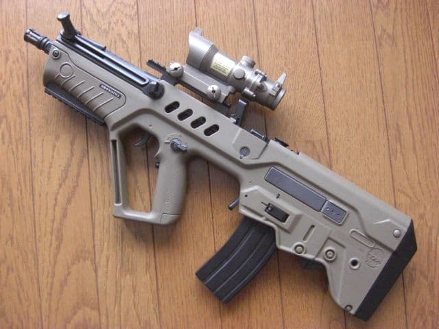 ◆東京マルイ 電動ガンBOYs タボール21・コンパクト フラット・ダークアース