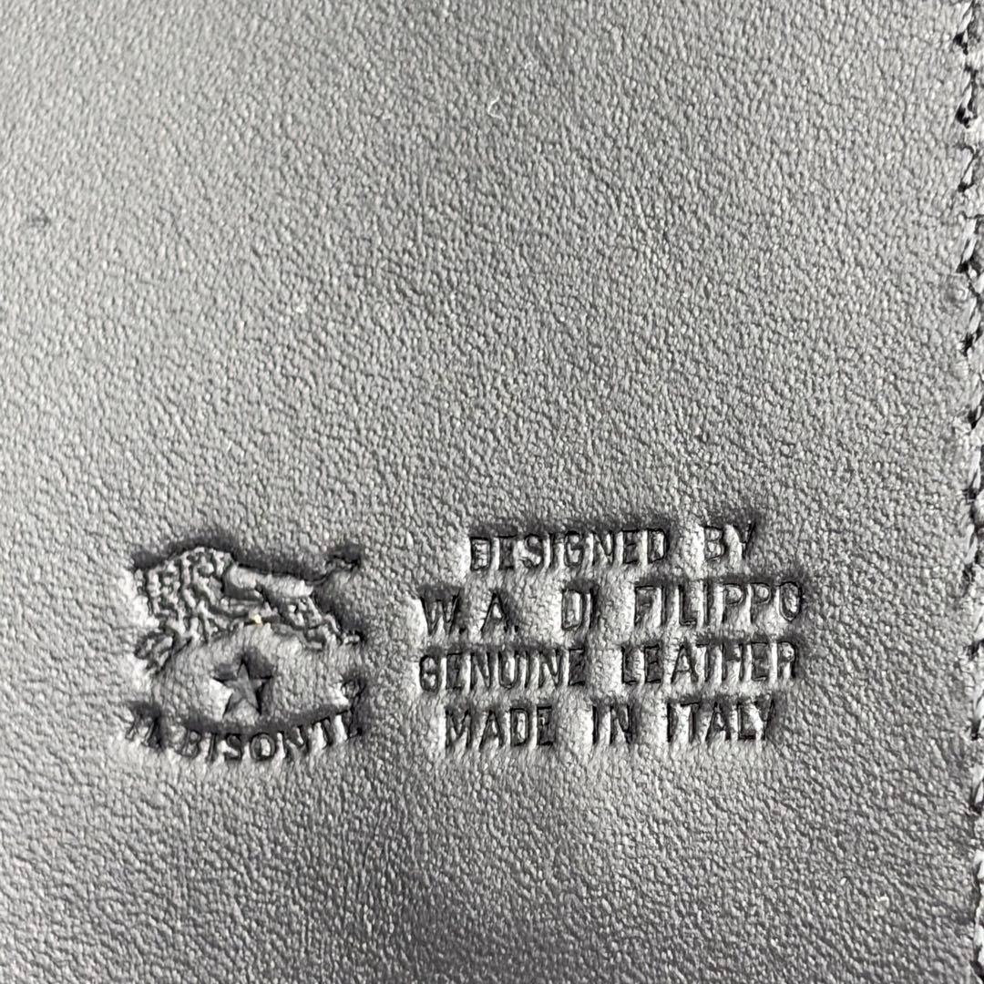 【新品未使用】IL BISONTE イルビゾンテ キーケース レザー ブラック