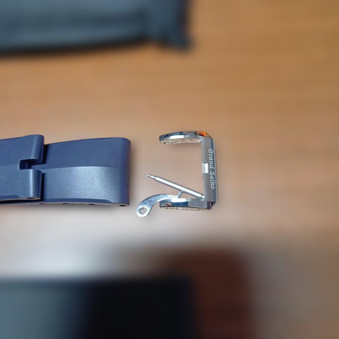 グランドセイコー　ラバーベルト　22mm ネイビー　grandseiko