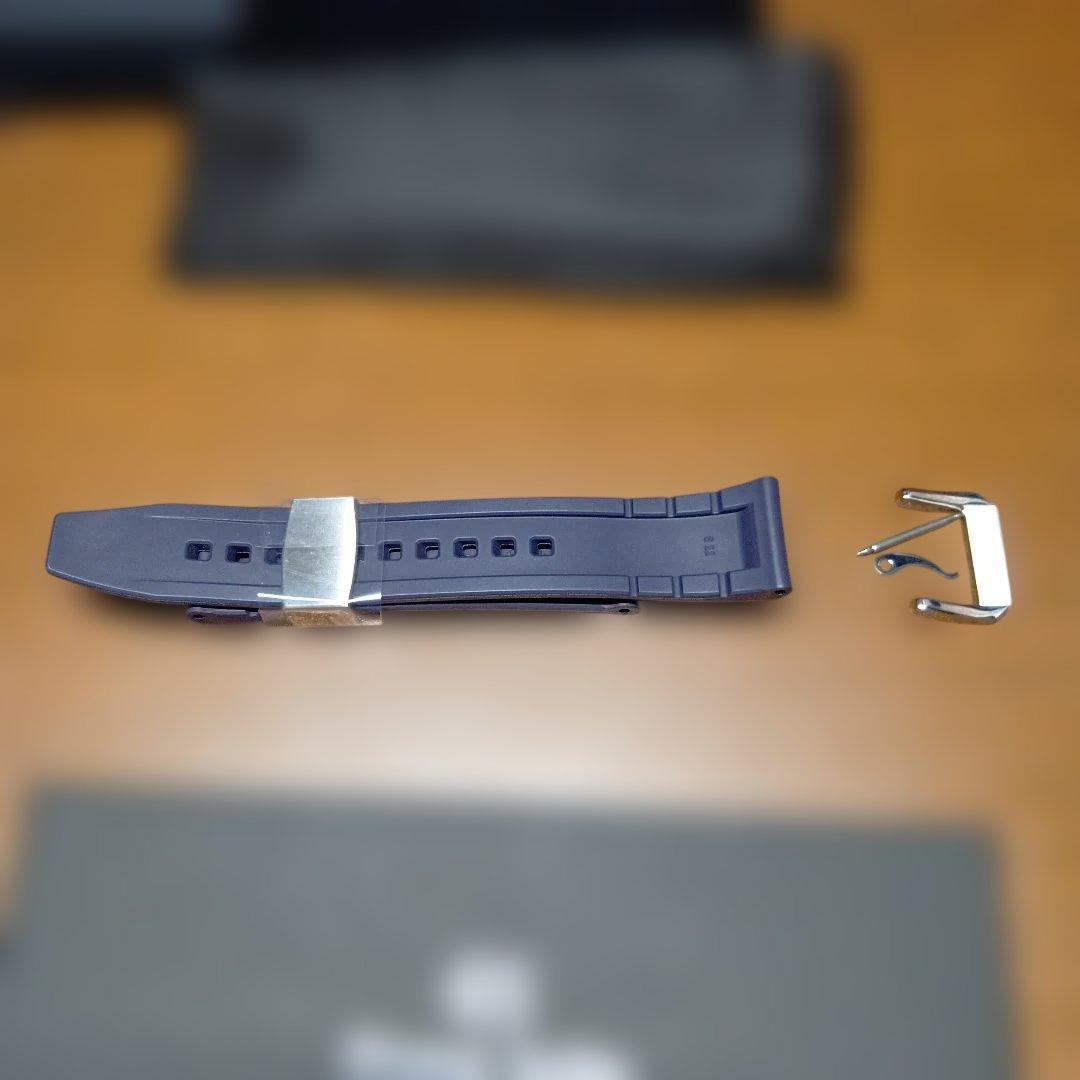 グランドセイコー　ラバーベルト　22mm ネイビー　grandseiko