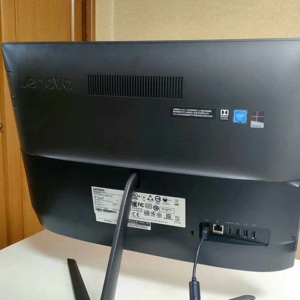 Lenovo 液晶一体型PC Win11／Office2024／高速M.2SSD