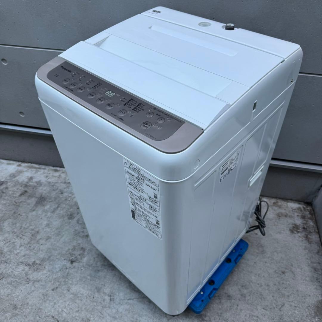 37⭐️2022年製美品★パナソニック　洗濯機　7KG 大容量　大型　一人暮らし