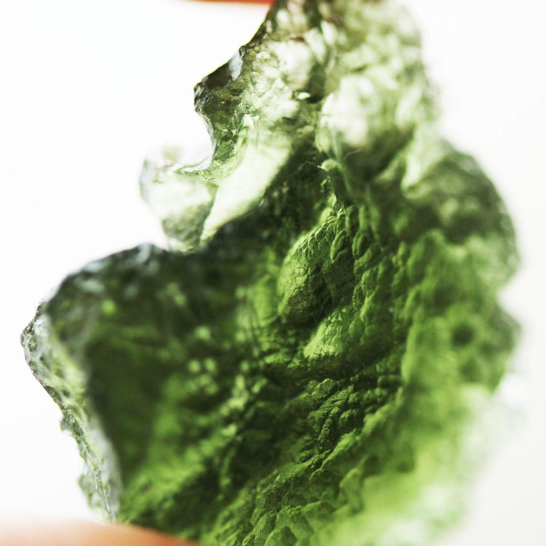 モルダバイト チェコ産　原石　鉱物　隕石ガラス　天然ガラス　レアストーン