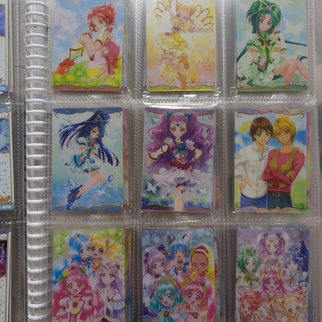 プリキュアウェハース　カード5弾位まで？