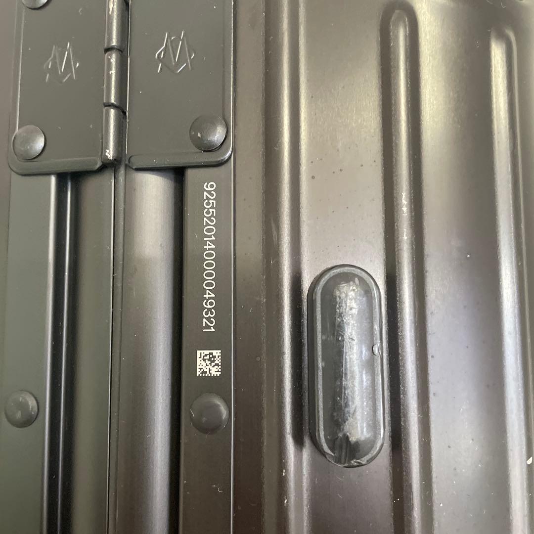 保証付 中美品 RIMOWA orginal キャビンs ステルス 機内持ち込み