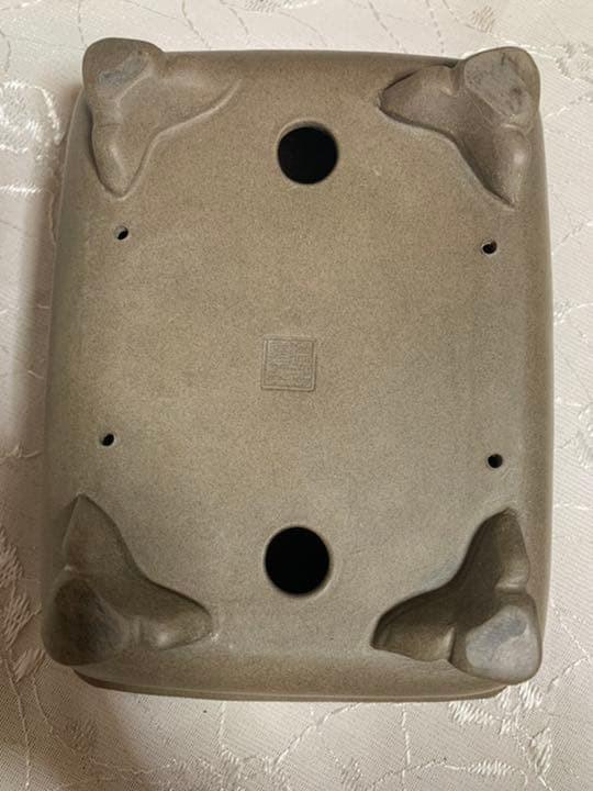 中国鉢　長方　盆栽鉢