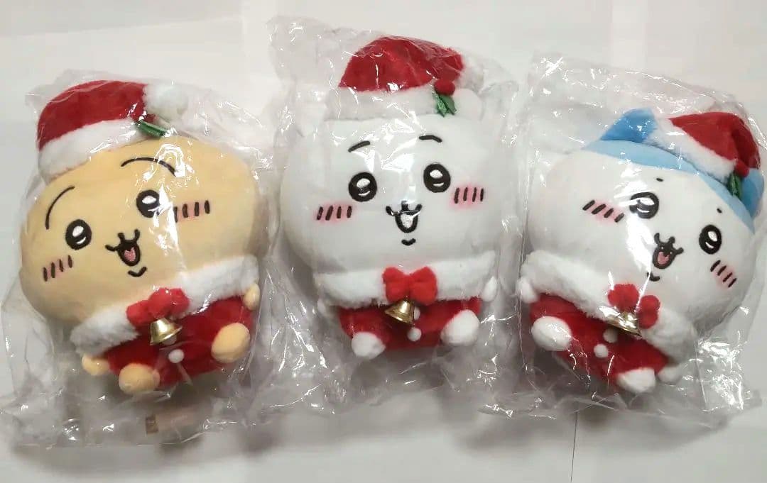 ちいかわらんど サンタさんだ！ぬいぐるみS うさぎ ちいかわ ハチワレ