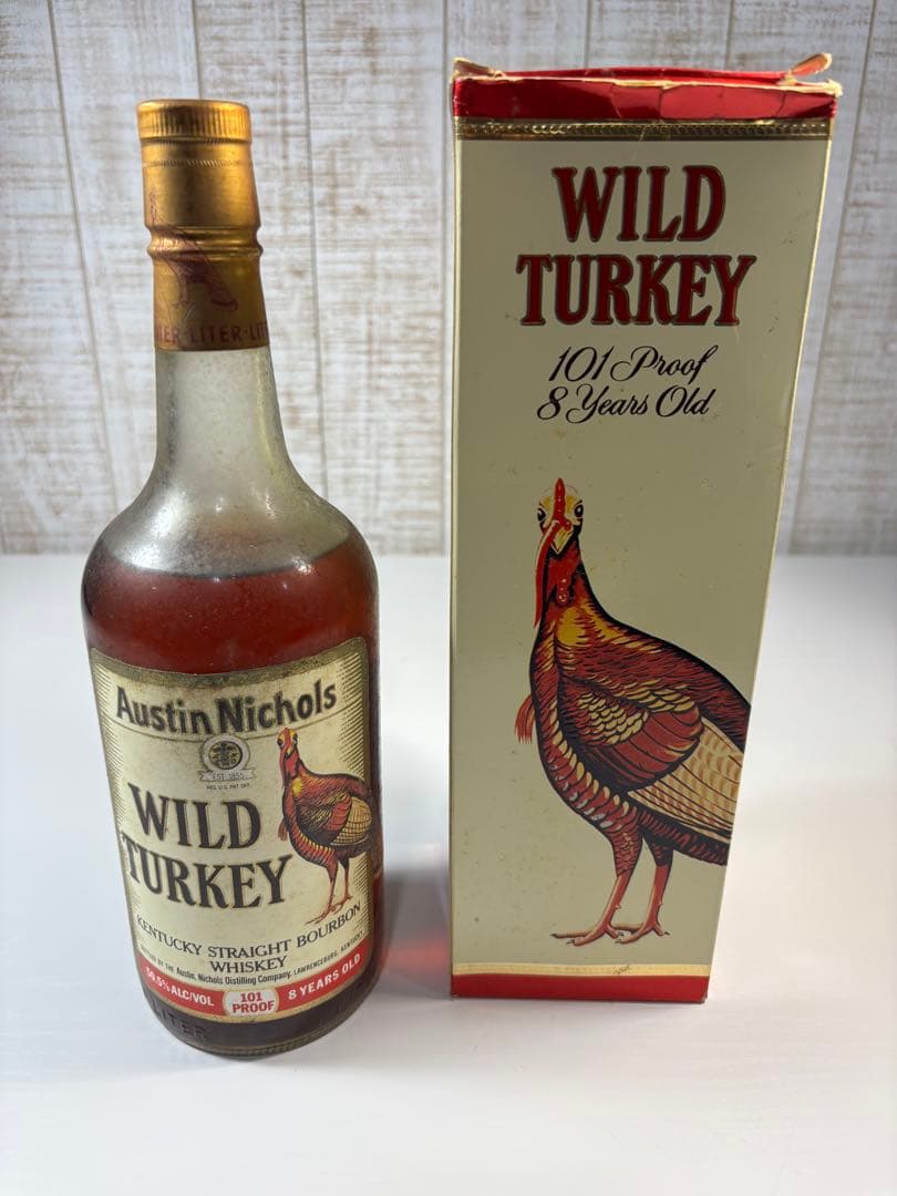WILD TURKEY ワイルドターキー8年旧ラベル古酒