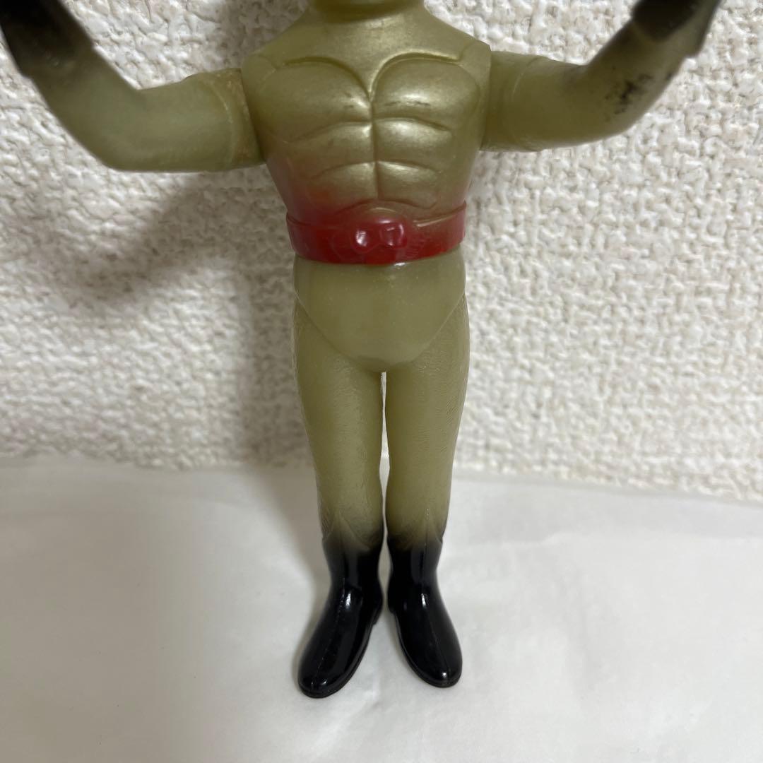 ⚠️貴重・昭和レトロ　ブルマァク　鉄人タイガーセブン　黒仮面　ミニソフビ　当時物