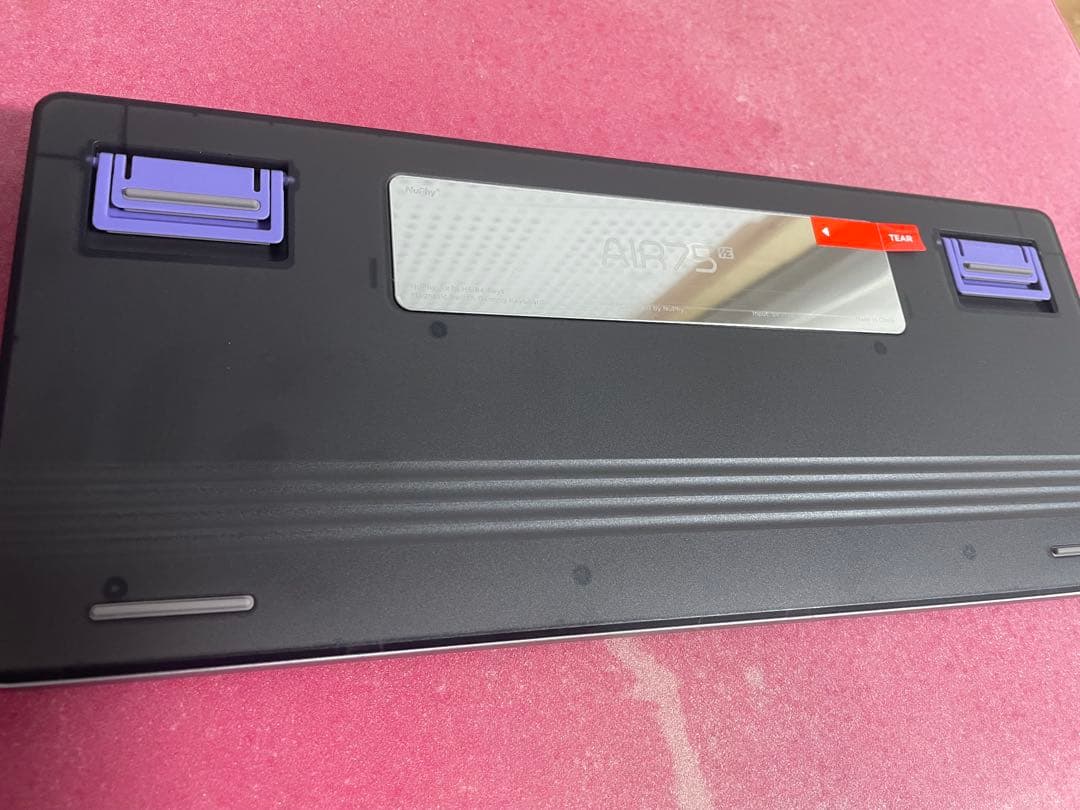 キーボード nuphy air75 he