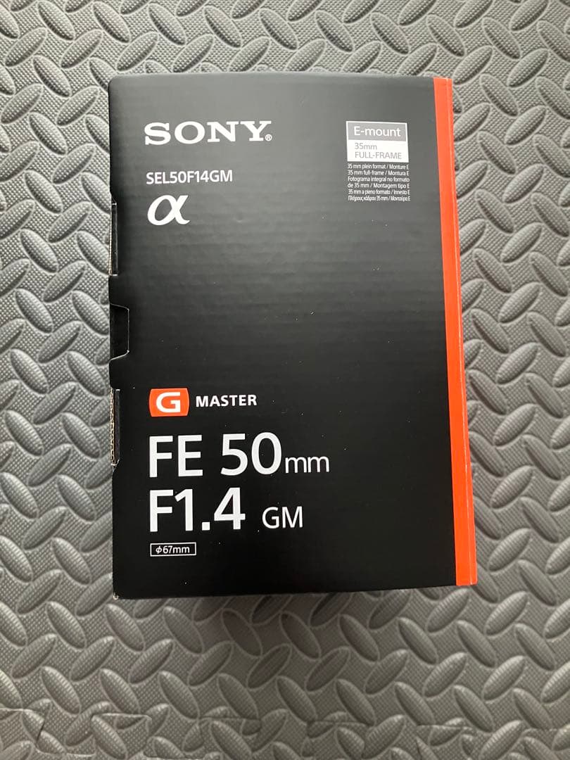 【新品未使用】SONY FE 50mm F1.4 GM レンズ