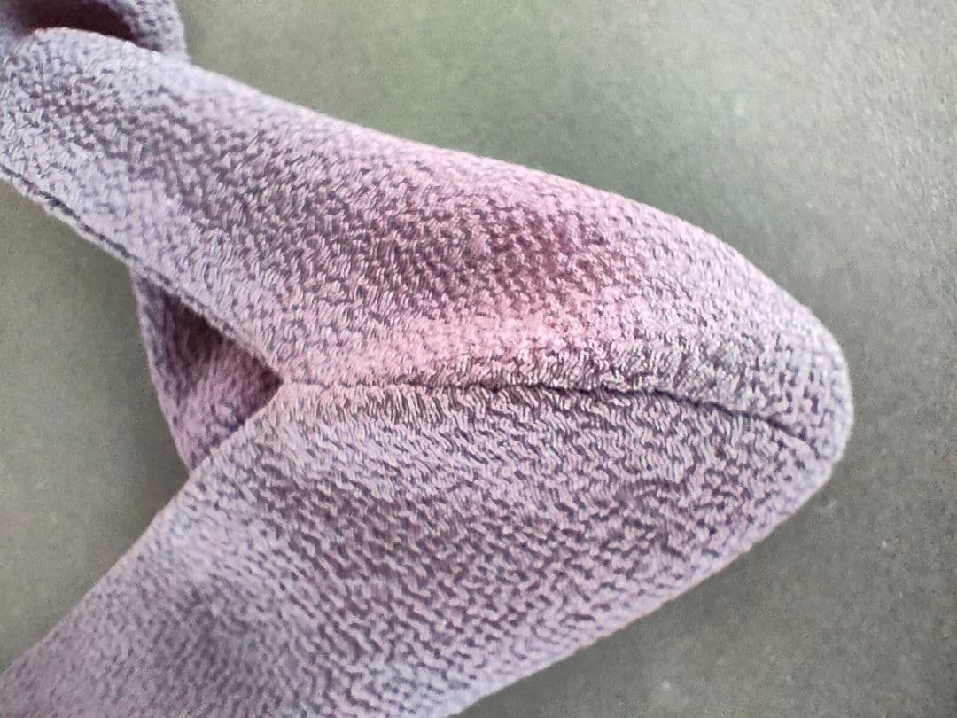 ●【茶道具】古裂 大津袋 紫系 無地｜仕覆・数寄屋袋｜箱付 美品