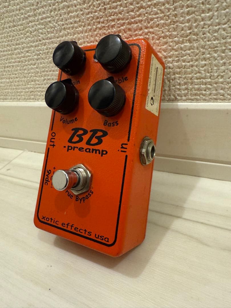 ギター xotic effects BB-preamp