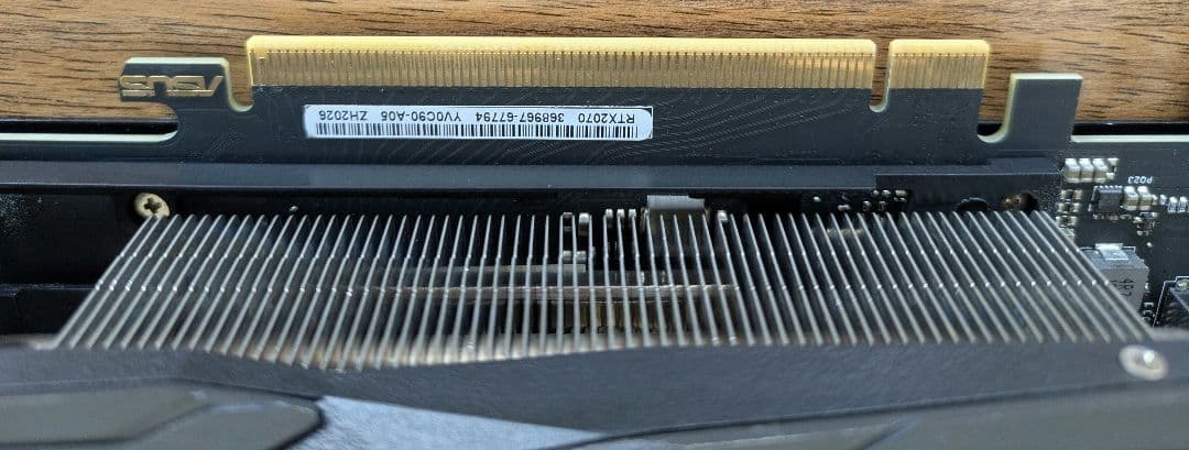 グラフィックボード・グラボ・ビデオカード ASUS ROG STRIX GEFORCE RTX 2070 SUPER