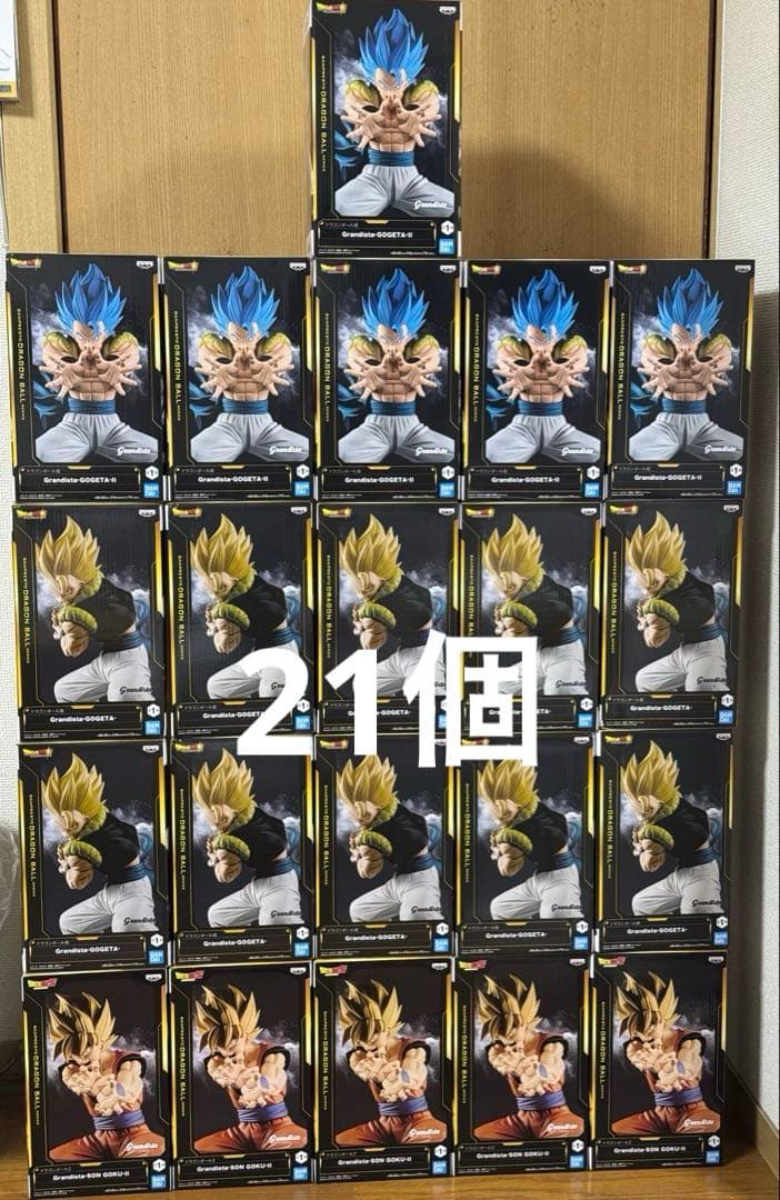 ドラゴンボール フィギュア　grandista ゴジータ　孫悟空　21個　まとめ