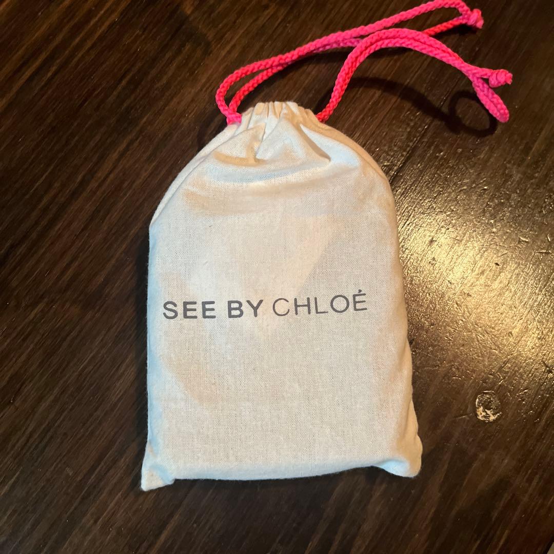 【新品未使用タグ付】シーバイクロエ　折りたたみ　二つ折り財布