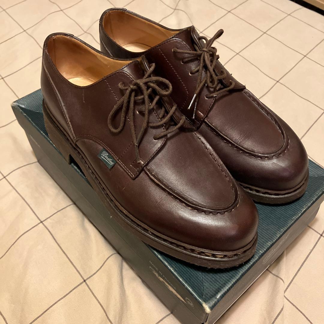 パラブーツ シャンボード Marron-Lis Cafe 7.5