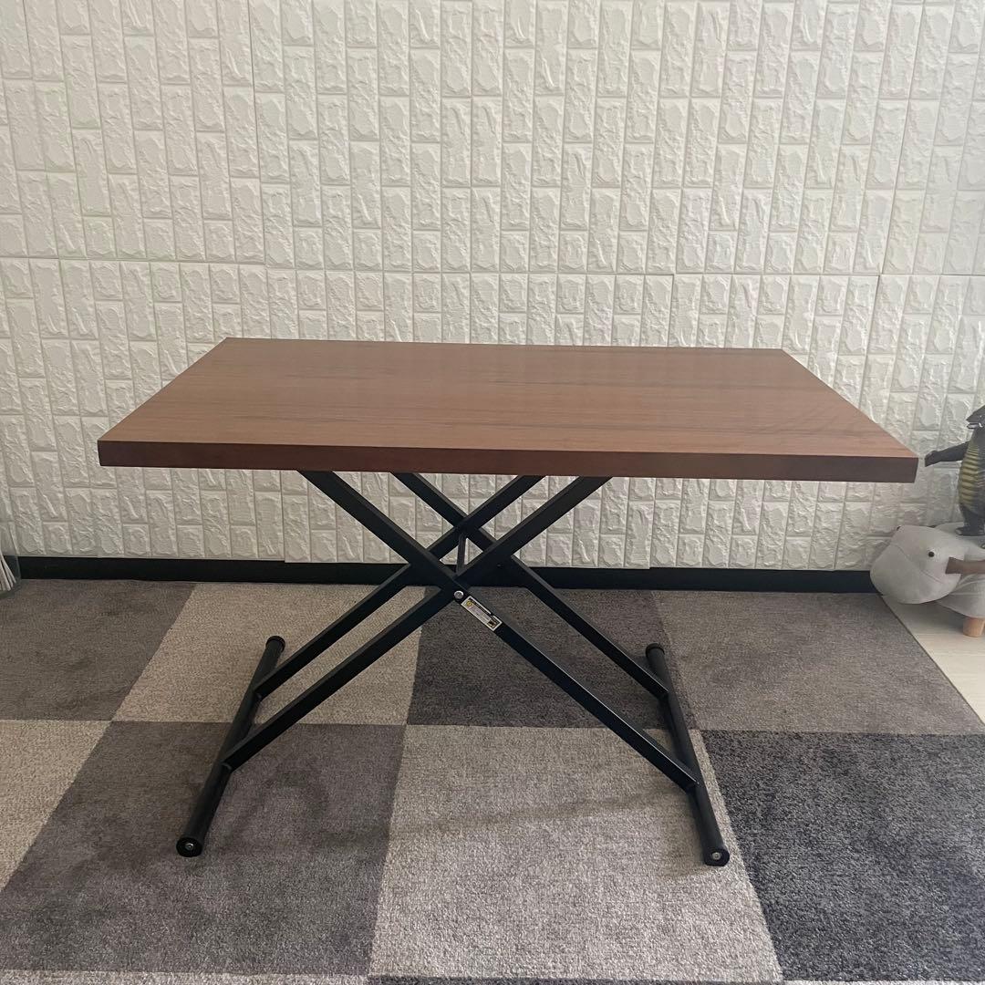 都内23区送料無料✨ニトリ✨ 昇降式ダイニングテーブル