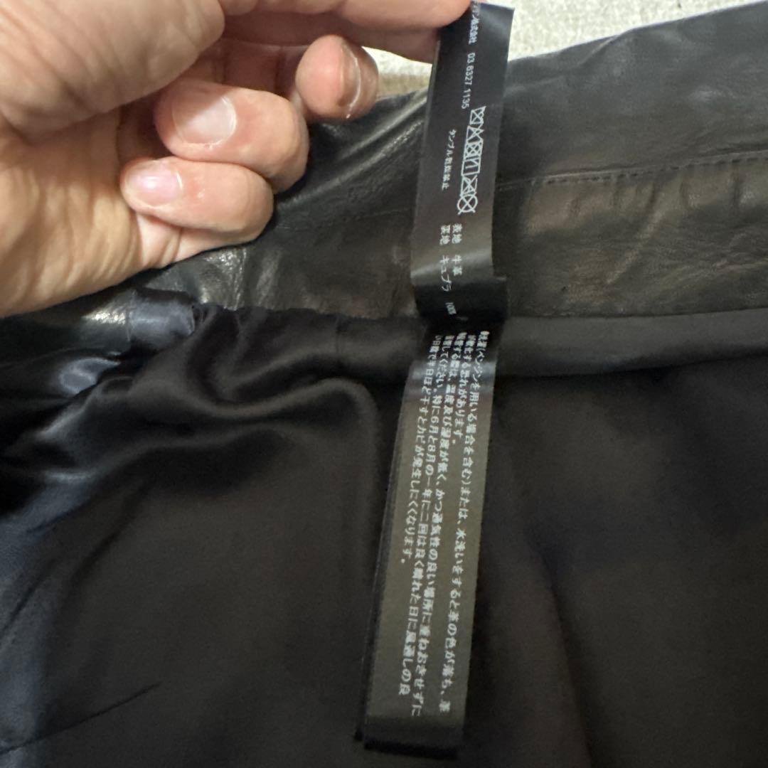 2025wjkレザーライダースMサイズ