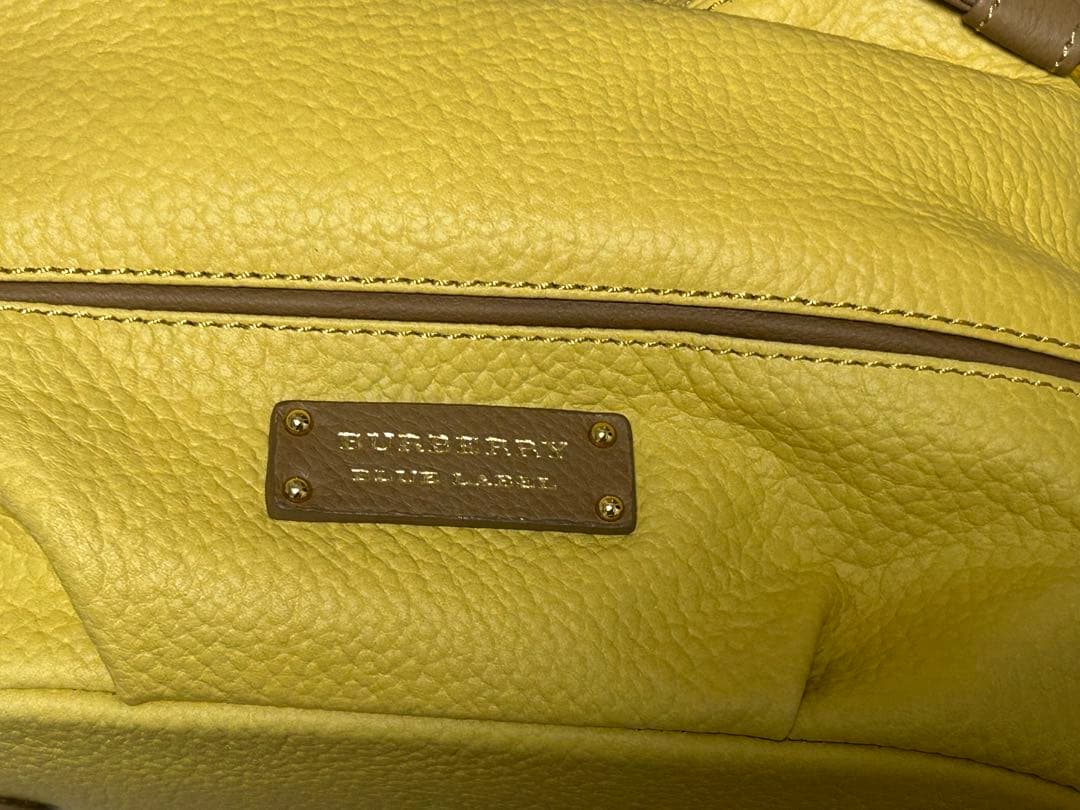 パーバーリーブルーレーベルショルダーバック　タグ付き