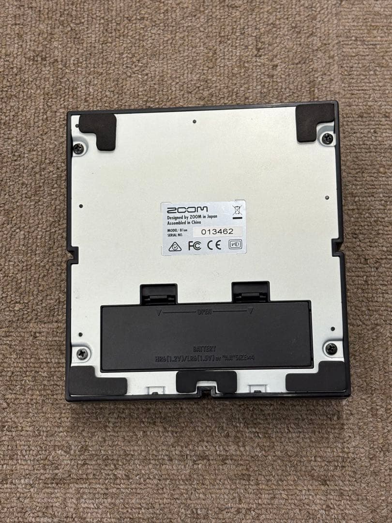 【美品】ZOOM B1on ベース用 マルチエフェクター 純正品
