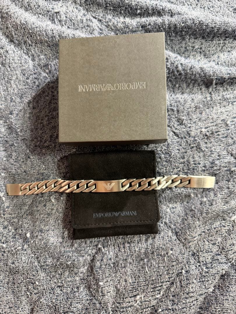 エンポリオアルマーニ チェーンブレスレット