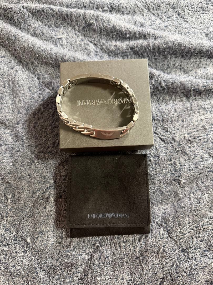 エンポリオアルマーニ チェーンブレスレット