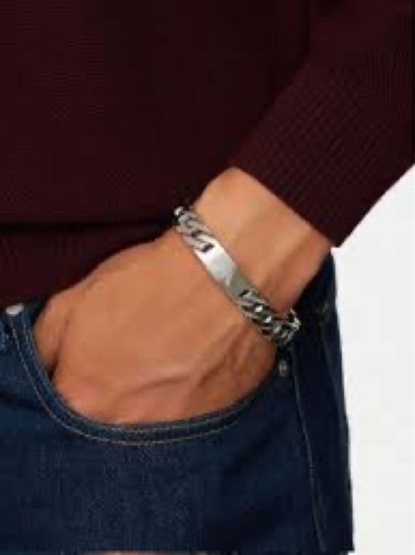 エンポリオアルマーニ チェーンブレスレット