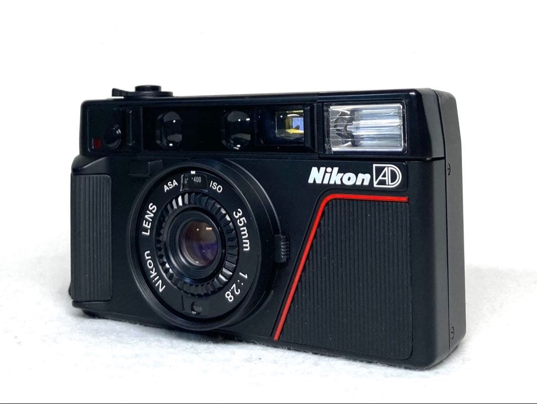 【動作品 外観美品】Nikon L35AD ピカイチ 動作確認済 ケース付き