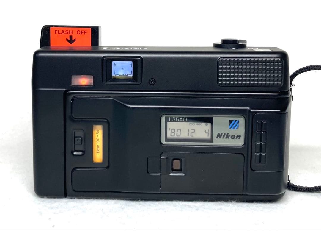 【動作品 外観美品】Nikon L35AD ピカイチ 動作確認済 ケース付き