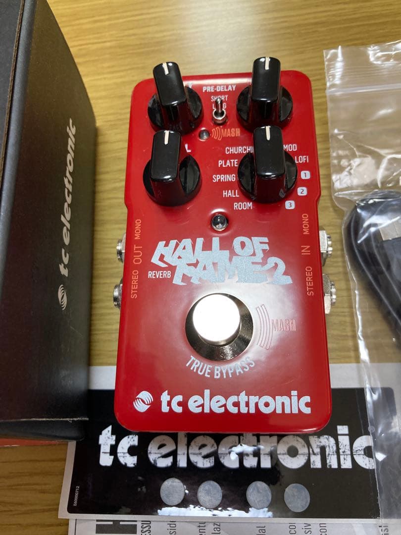 Hall of Fame2 リバーブエフェクター tc electronic