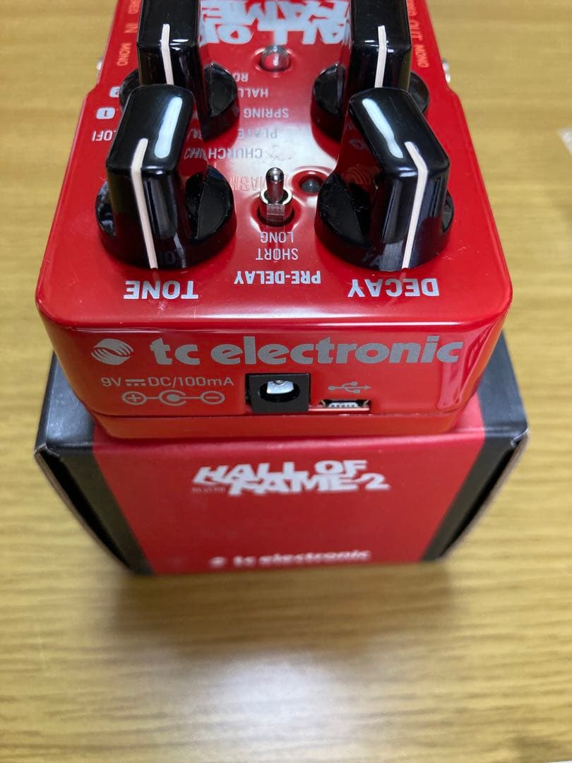 Hall of Fame2 リバーブエフェクター tc electronic