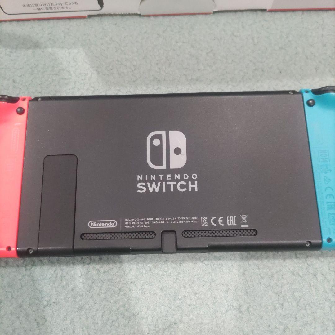 Nintendo Switch ネオンブルー.レッド　マリオケース付属