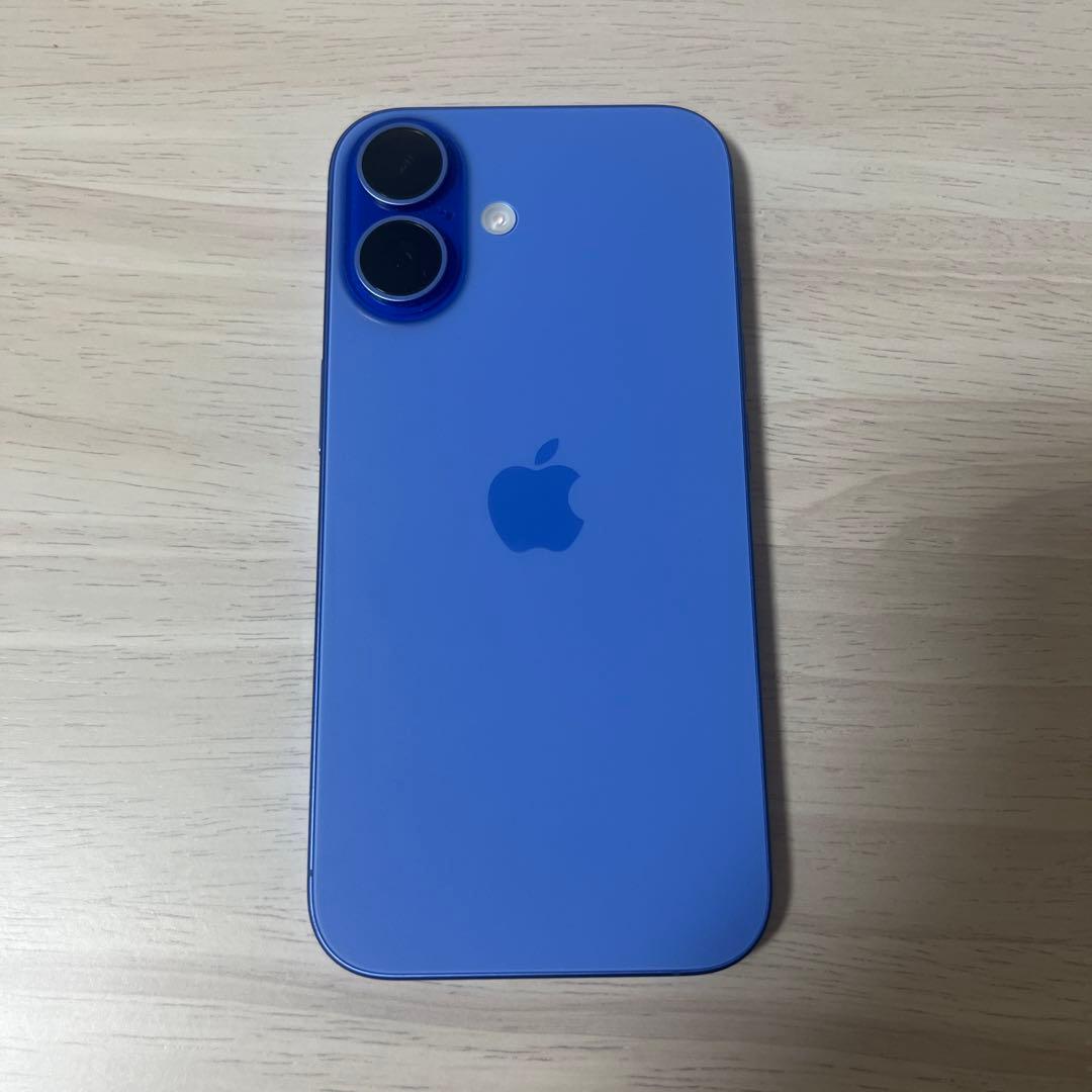 【値下げ中】iPhone16,SIMフリー,128GB,バッテリー容量100%