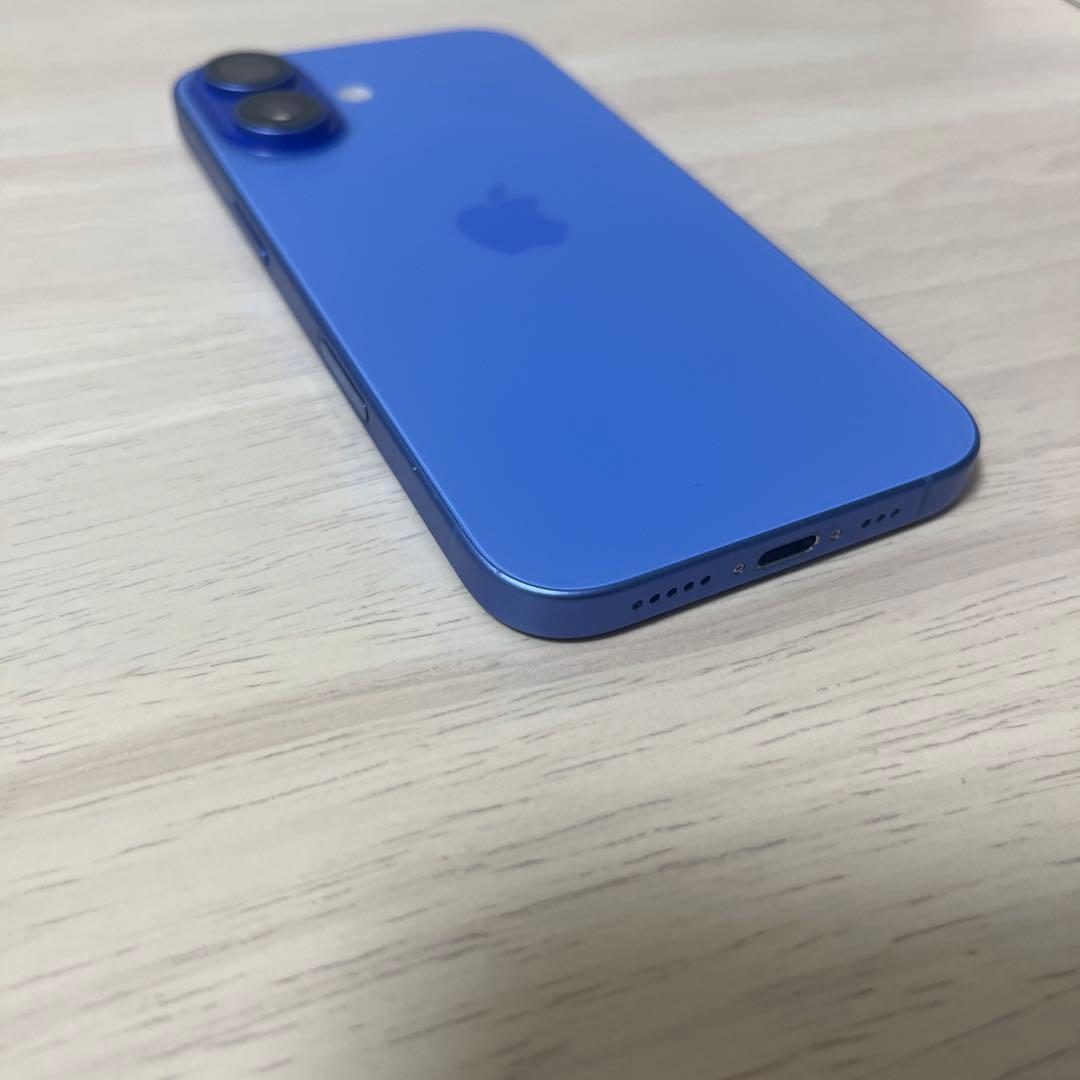 【値下げ中】iPhone16,SIMフリー,128GB,バッテリー容量100%