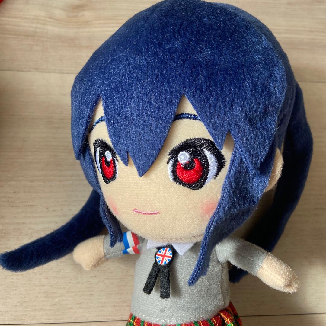 映画けいおん! きゅんぐるみ 平沢唯 中野梓　ぬいぐるみ　一番くじアニメグッズ