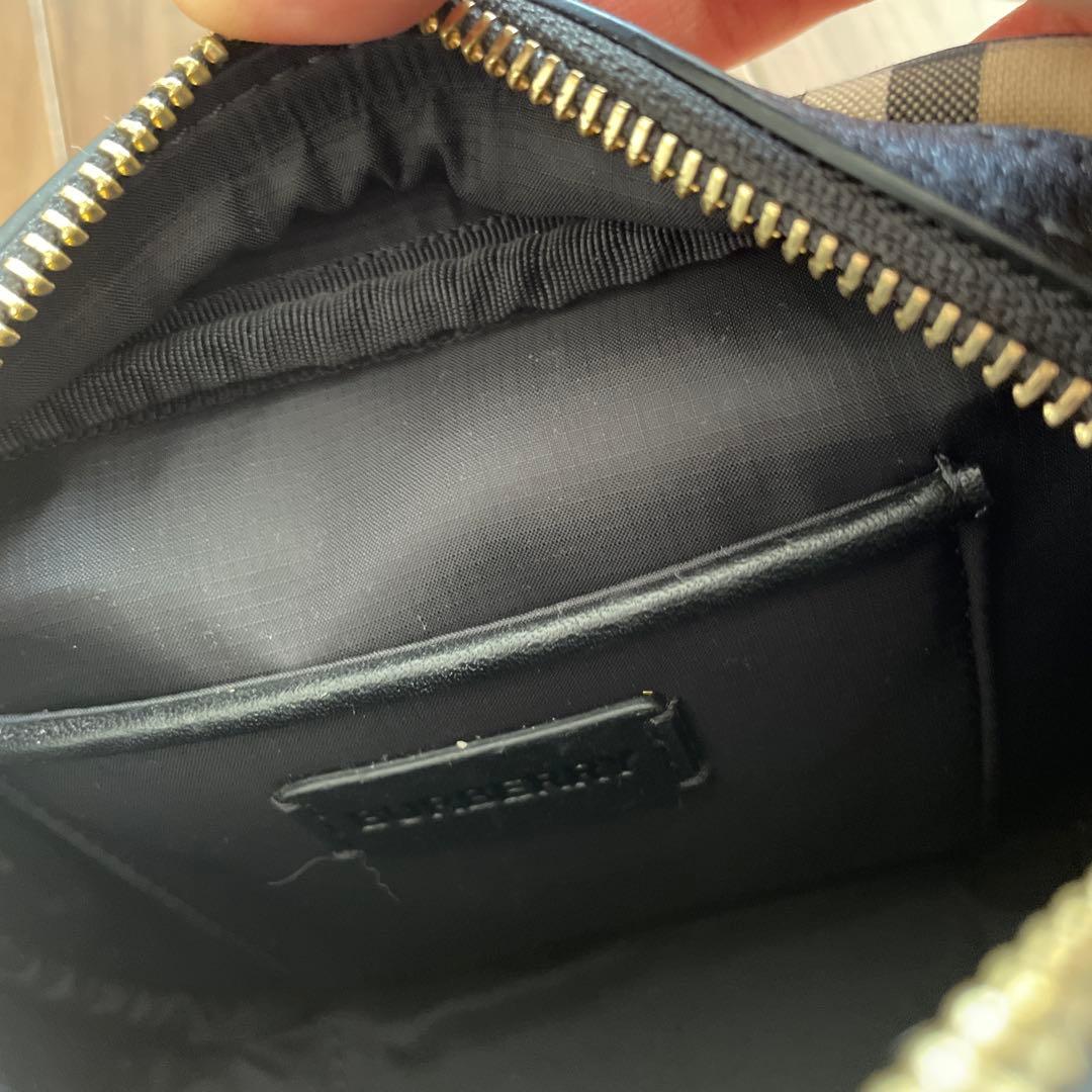 Burberry チェック柄 ショルダーバッグ　キッズ