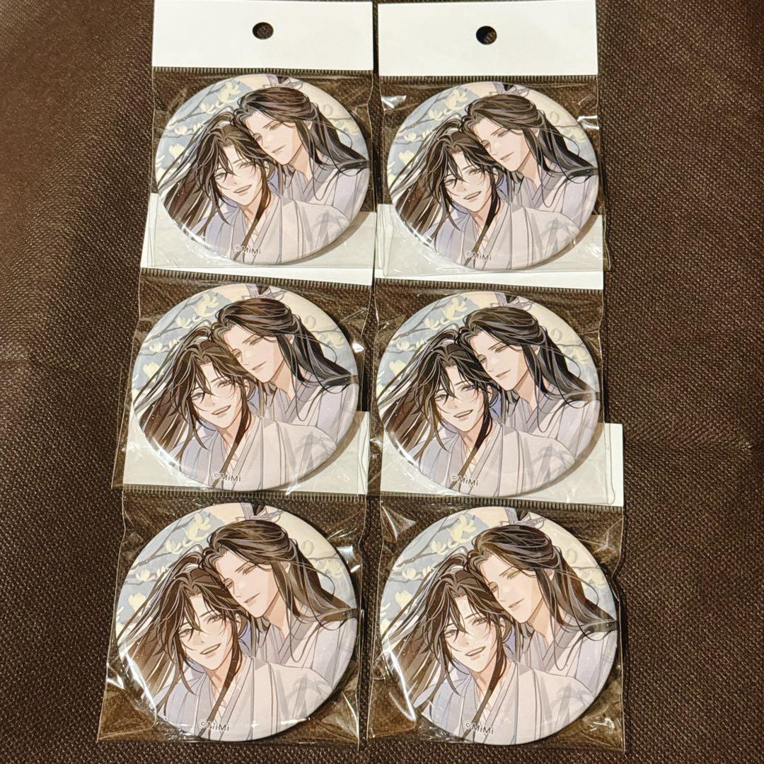 魔道祖師 サウンドトラックCD「特装盤」 ヴィレッジヴァンガード　缶バッジ　6個