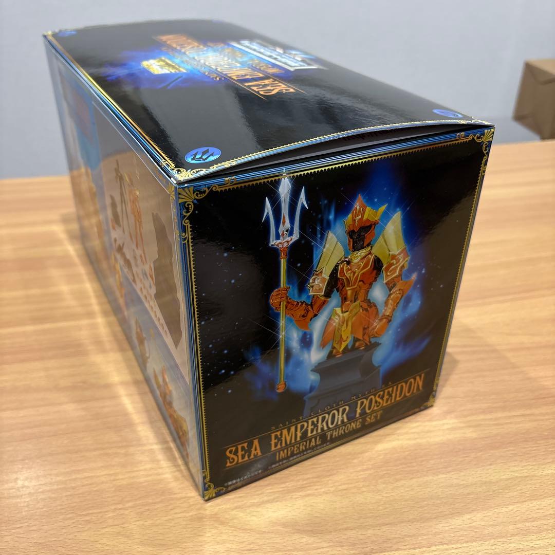 【未開封】 聖闘士聖衣神話 EX 海皇ポセイドン インペリアルスローンセット