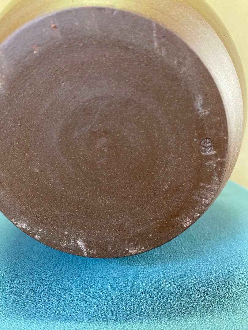 【本日限定】茶道具/市野克作 丹波焼 飾り壺 茶壺 飾網紐 口切茶事 炉開き共箱