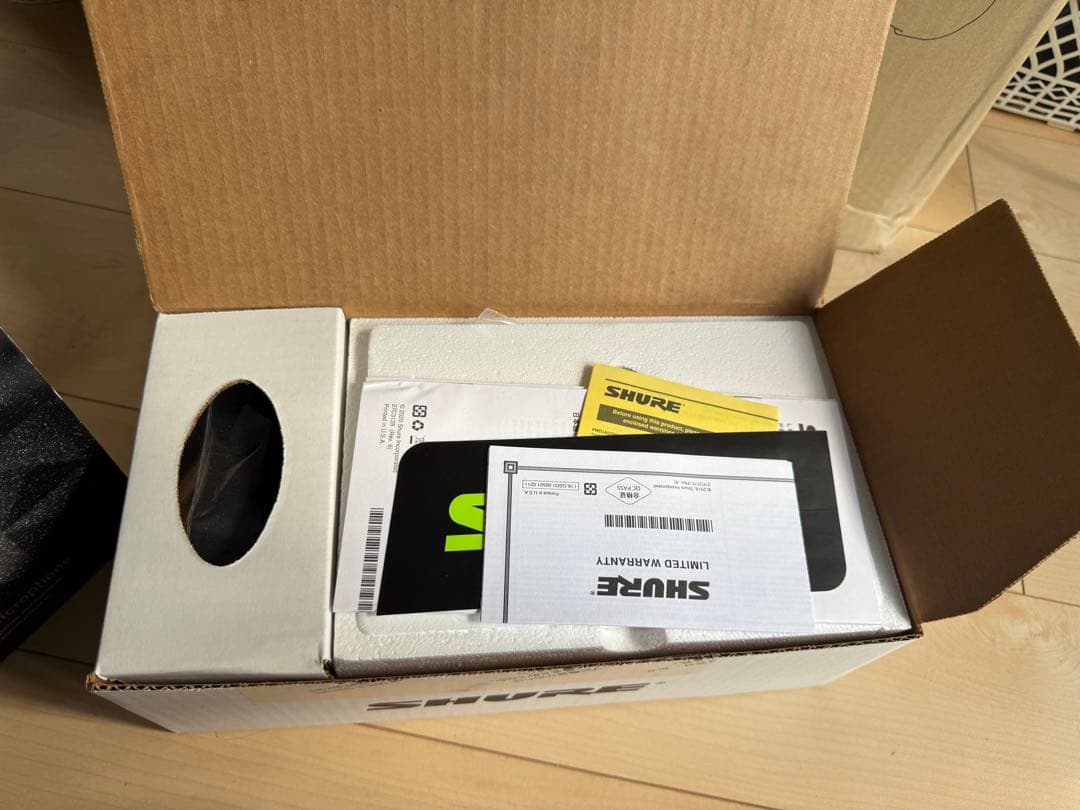SHURE SM7B ダイナミックマイク＋cloudlifter CL-1